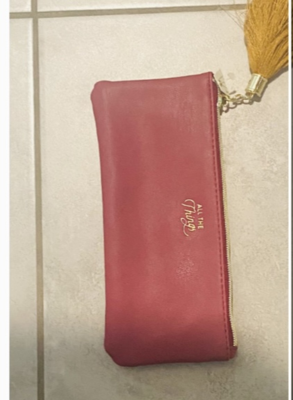 All the Things Zip Pouch